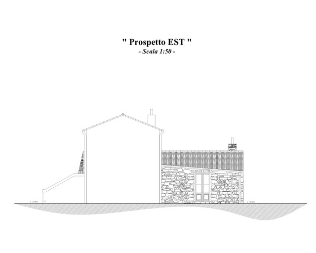 Edificio 1 Stato Progetto Prospetto 2