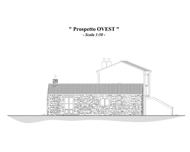 Edificio 1 Stato Progetto Prospetto 4