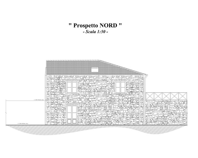 Edificio 2 Stato Progetto Prospetto 4