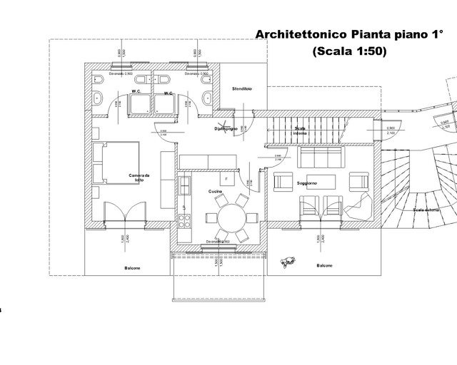 Pianta appartamento 2