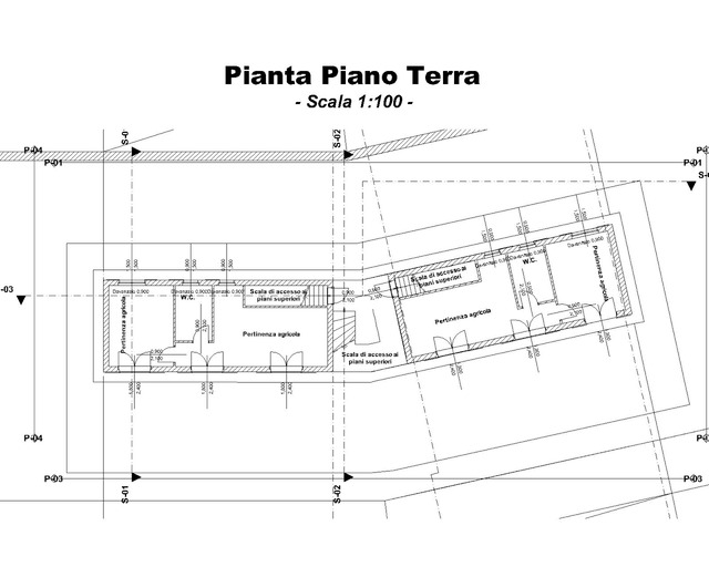 Pianta edificio 1